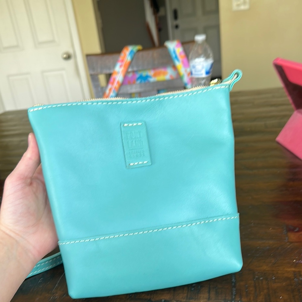 Portland leather goods festival bag